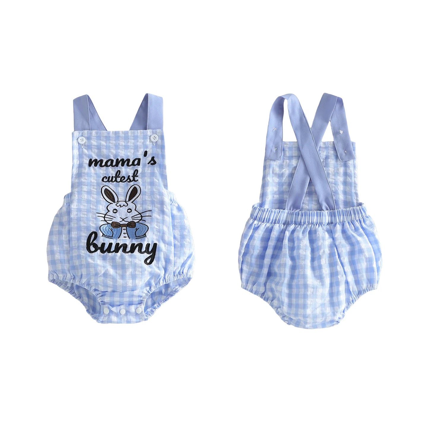 This Easter romper blends playful bunny charm with everyday comfort, giving your little one a picture perfect outfit for celebrations, photos, and all day adventures.
