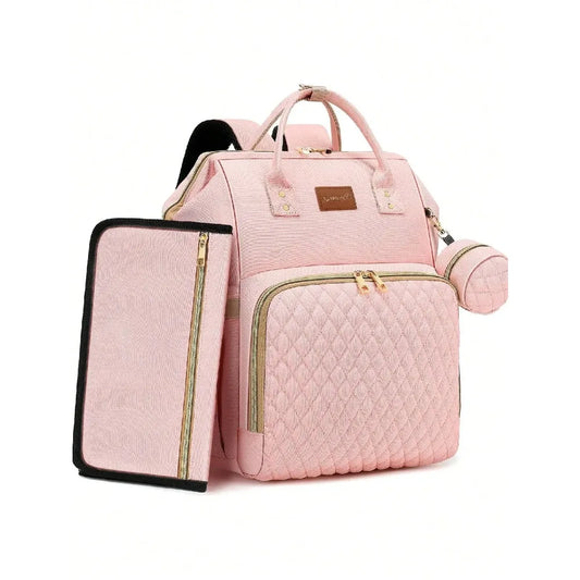 Diaper Bag Backpack With Changing Pad Pacifier Case Baby Bag for Boys and Girls Waterproof Travel Diaper Bag for Moms