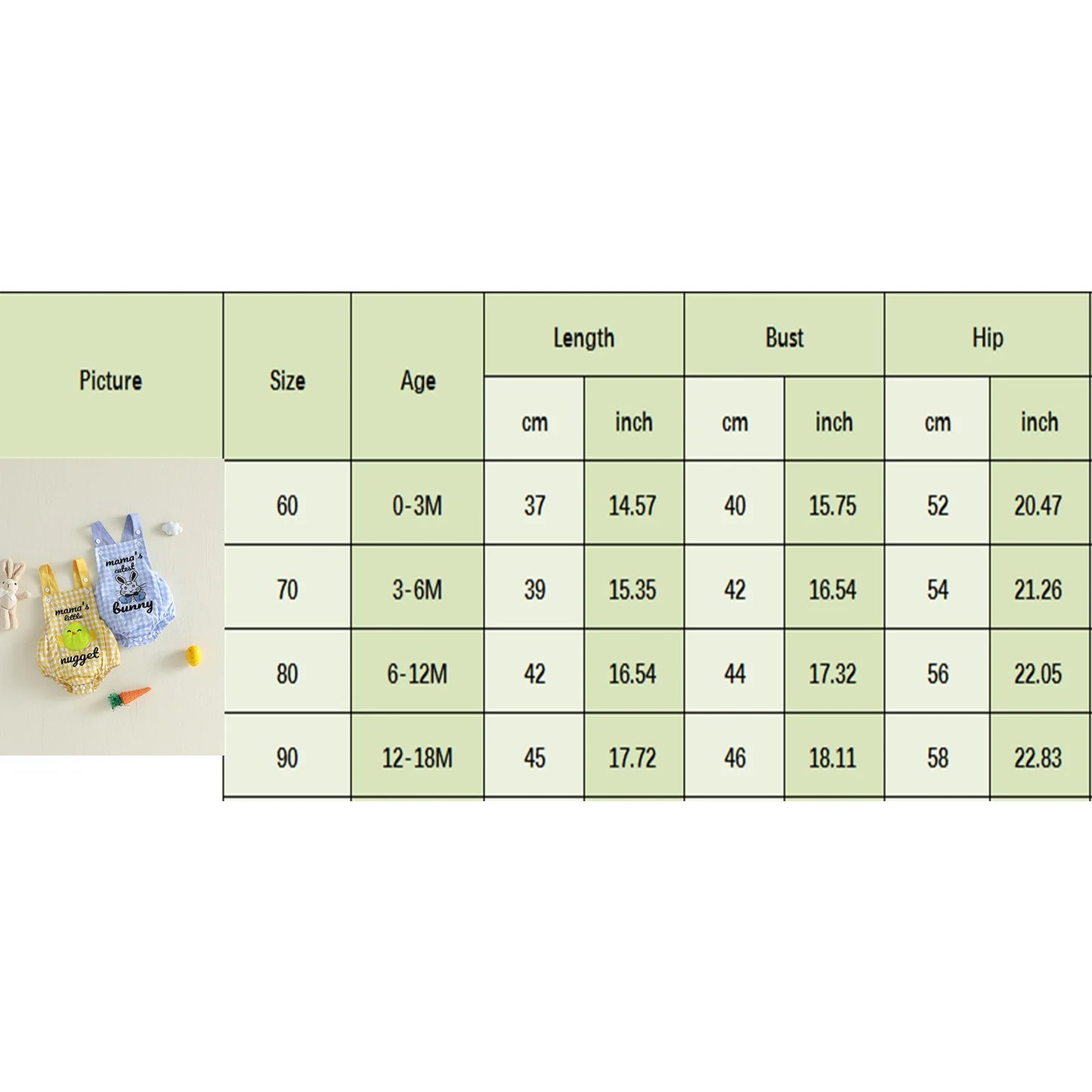 This Easter romper blends playful bunny charm with everyday comfort, giving your little one a picture perfect outfit for celebrations, photos, and all day adventures.