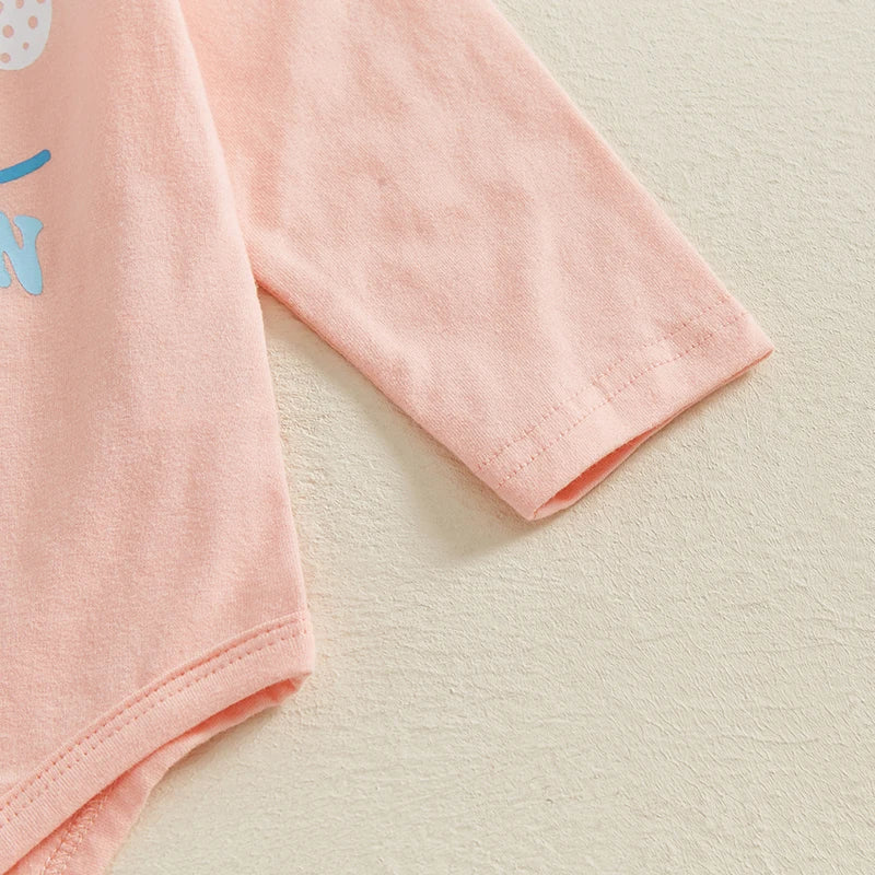 Hop into spring with this adorable Easter outfit designed for comfort and charm, so your little one feels as ready as she looks for egg hunts, family photos, and sunny days.