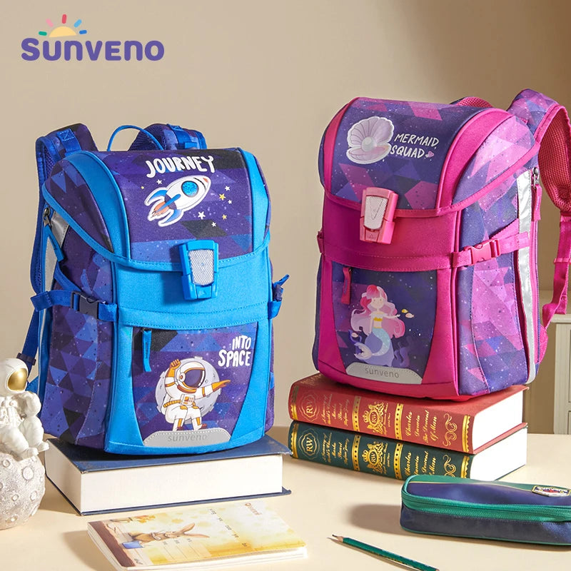 Sunveno brings you a reliable, kid-friendly school backpack built to last through busy days and big adventures.