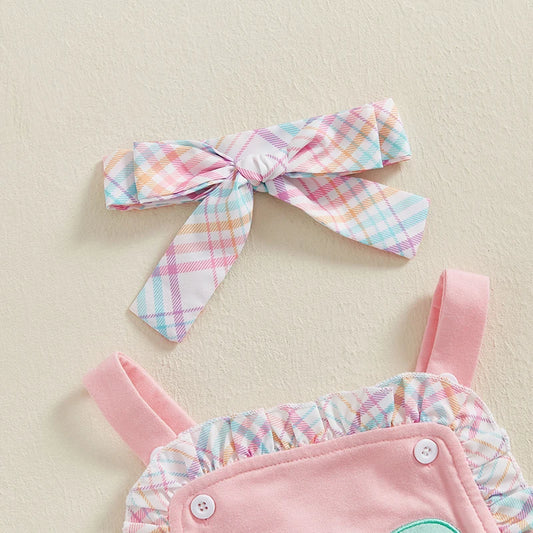 You’ll step into sunny days with NONECN's watermelon print romper and matching headband set, turning every moment into a smile and a photo-ready memory.