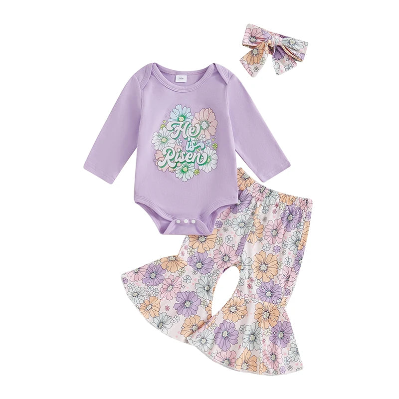 Hop into spring with this adorable Easter outfit designed for comfort and charm, so your little one feels as ready as she looks for egg hunts, family photos, and sunny days.