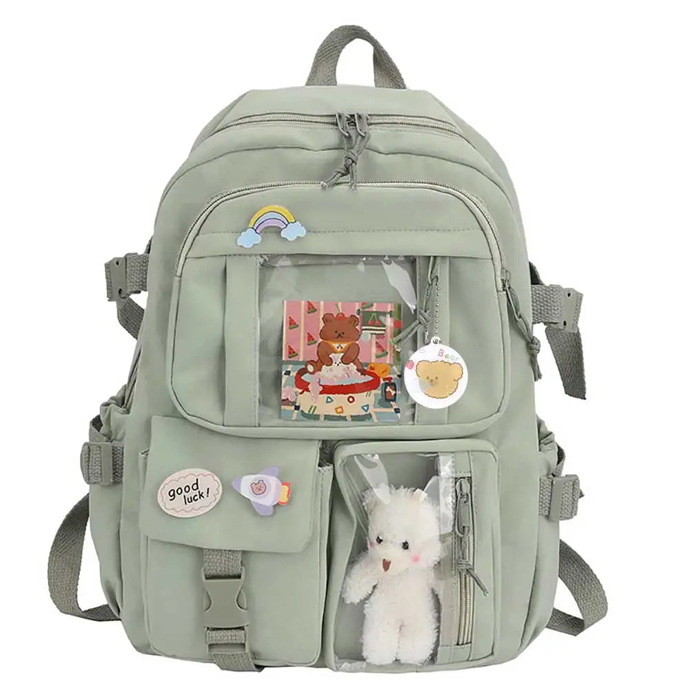 APWIKOGER College Student Rucksack Plush Pendant Kawaii Japanese Style